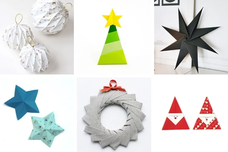 30 Easy Christmas Origami Gathering Beauty